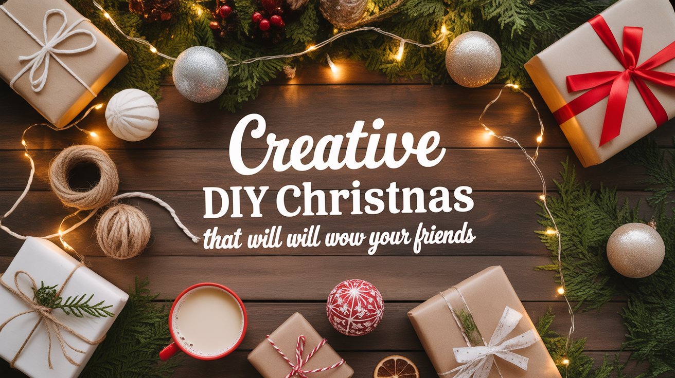 Creative DIY Christmas Gifts That Will Wow Your Friends